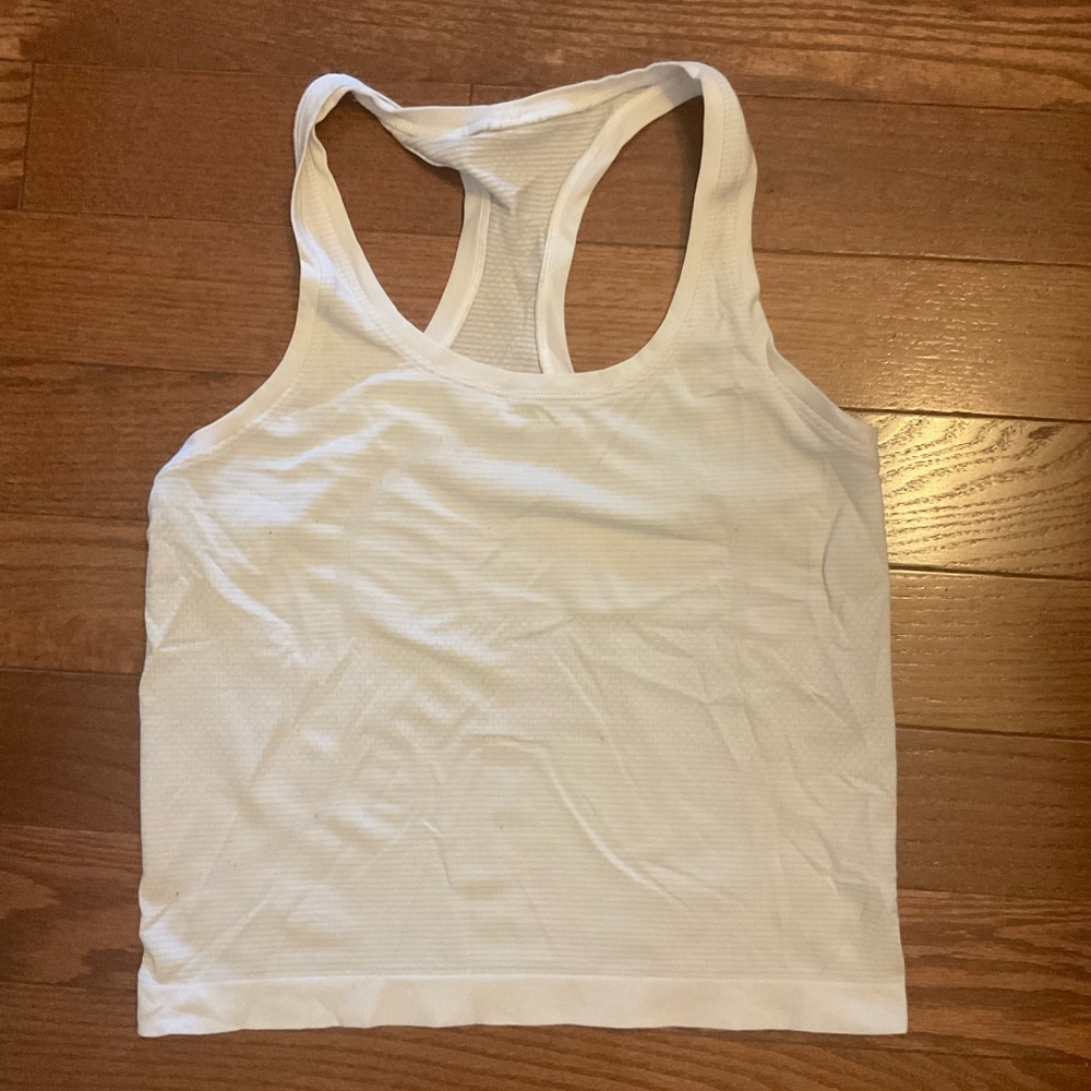 lululemon athletica White Tank Top